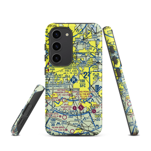 William P Hobby Airport (HOU) VFR Sectional Samsung Phone Case