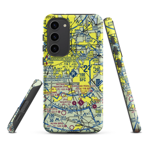 William P Hobby Airport (HOU) VFR Sectional Samsung Phone Case