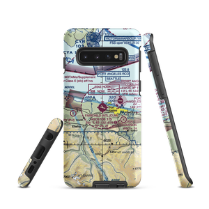 William R Fairchild International Airport (CLM) VFR Sectional Samsung Phone Case