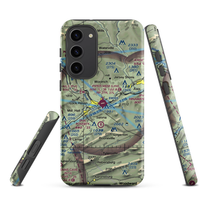 William T. Piper Memorial Airport (LHV) VFR Sectional Samsung Phone Case