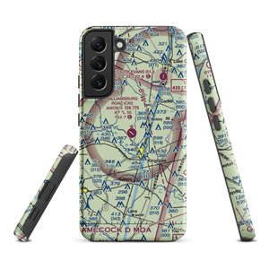 Williamsburg Regional Airport (CKI) VFR Sectional Samsung Phone Case