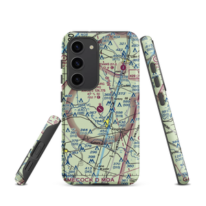 Williamsburg Regional Airport (CKI) VFR Sectional Samsung Phone Case