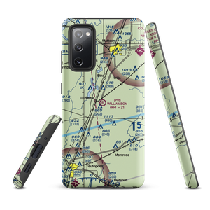 Williamson Airport (6LL0) VFR Sectional Samsung Phone Case