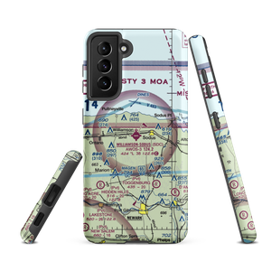 Williamson Sodus Airport (SDC) VFR Sectional Samsung Phone Case