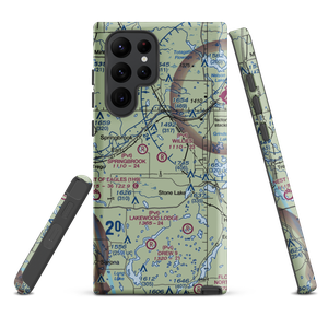 Willie's Airport (23WN) VFR Sectional Samsung Phone Case