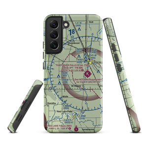 Willis Airport (7MN8) VFR Sectional Samsung Phone Case