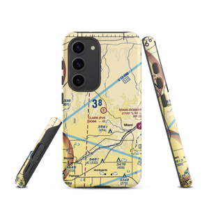 Willis N Clark Airport (5TE8) VFR Sectional Samsung Phone Case