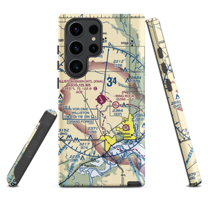 Williston Basin International Airport (XWA) VFR Sectional Samsung Phone Case