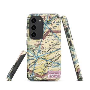 Willow Bend Airport (2WV5) VFR Sectional Samsung Phone Case