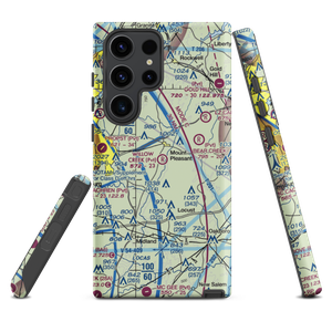 Willow Creek Airport (9NC7) VFR Sectional Samsung Phone Case