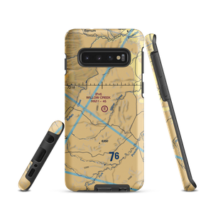 Willow Creek Ranch Airport (10WY) VFR Sectional Samsung Phone Case