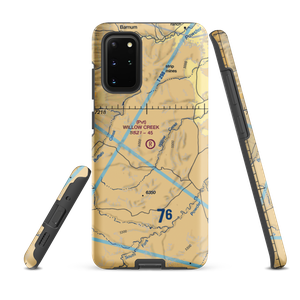 Willow Creek Ranch Airport (10WY) VFR Sectional Samsung Phone Case