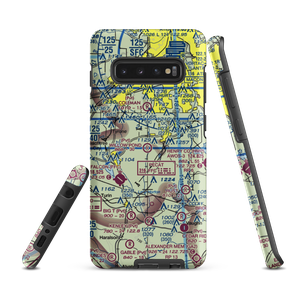 Willow Pond Aviation Inc Airport (19GA) VFR Sectional Samsung Phone Case