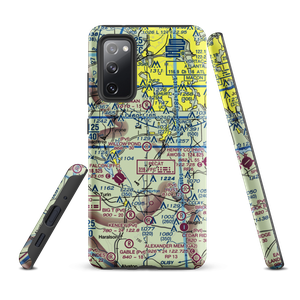 Willow Pond Aviation Inc Airport (19GA) VFR Sectional Samsung Phone Case