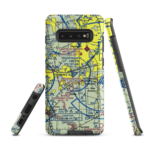 Willow Run Airport (YIP) VFR Sectional Samsung Phone Case
