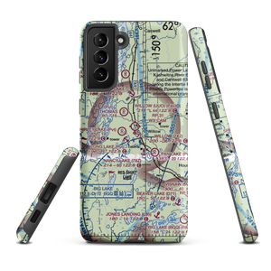 Willow Seaplane Base (2X2) VFR Sectional Samsung Phone Case