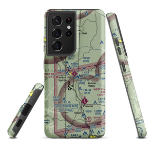 Willow Springs Memorial Airport (1H5) VFR Sectional Samsung Phone Case