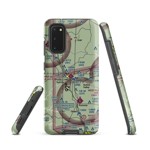 Willow Springs Memorial Airport (1H5) VFR Sectional Samsung Phone Case