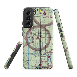 Willows Glenn County Airport (WLW) VFR Sectional Samsung Phone Case