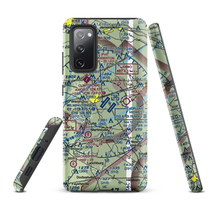 Wilmington Airpark (ILN) VFR Sectional Samsung Phone Case