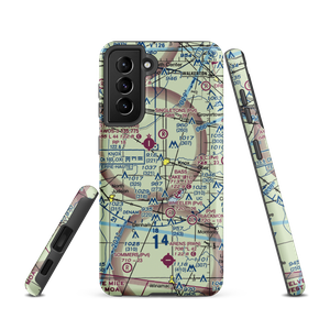 Wilson Airport (IN86) VFR Sectional Samsung Phone Case