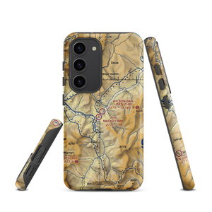 Wilson Bar US Forest Service Airport (C48) VFR Sectional Samsung Phone Case