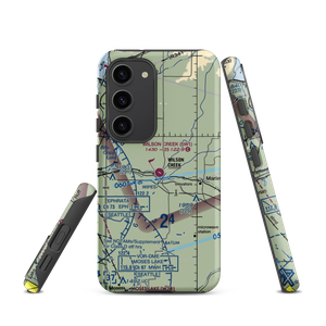 Wilson Creek Airport (5W1) VFR Sectional Samsung Phone Case