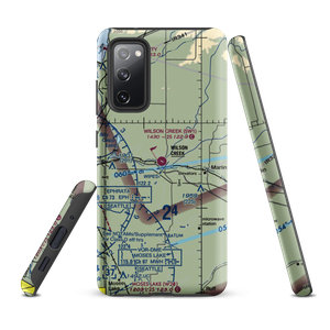 Wilson Creek Airport (5W1) VFR Sectional Samsung Phone Case