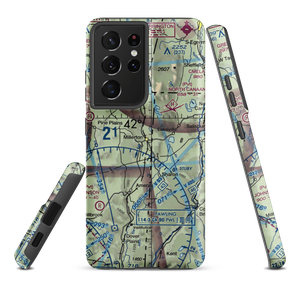 Winchell Mountain Airport (41NK) VFR Sectional Samsung Phone Case