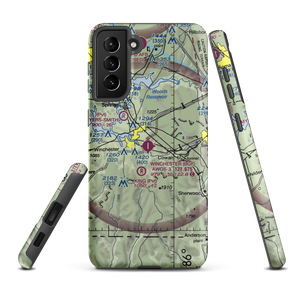 Winchester Municipal Airport (BGF) VFR Sectional Samsung Phone Case