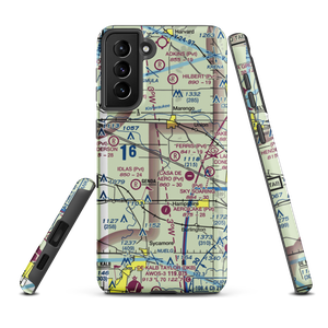 Wind Rose Farm Airport (IS57) VFR Sectional Samsung Phone Case