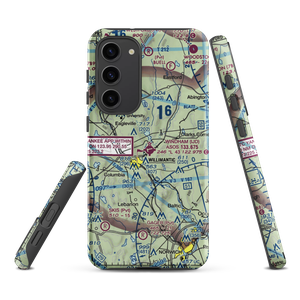 Windham Airport (IJD) VFR Sectional Samsung Phone Case