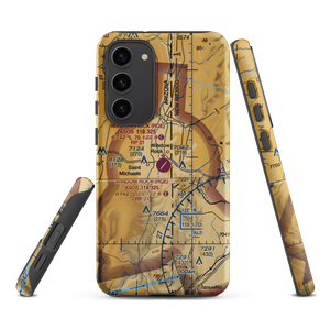 Window Rock Airport (RQE) VFR Sectional Samsung Phone Case