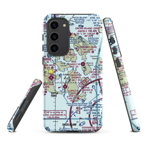 Windsock Airport (4WA4) VFR Sectional Samsung Phone Case