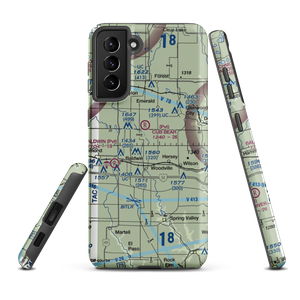 Windsong Farm Airport (45WI) VFR Sectional Samsung Phone Case