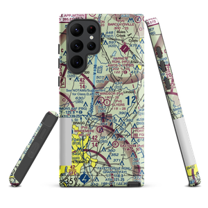 Windsor Farms Airport (4NC3) VFR Sectional Samsung Phone Case