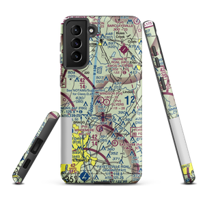 Windsor Farms Airport (4NC3) VFR Sectional Samsung Phone Case
