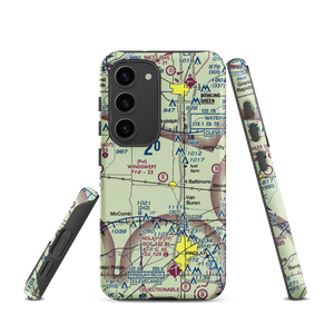 Windswept Airport (43OI) VFR Sectional Samsung Phone Case