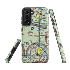 Windswept Airport (43OI) VFR Sectional Samsung Phone Case