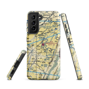 Windwood Fly-In Resort Airport (WV62) VFR Sectional Samsung Phone Case