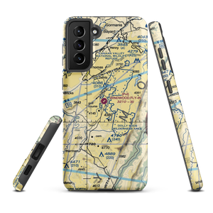 Windwood Fly-In Resort Airport (WV62) VFR Sectional Samsung Phone Case