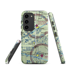 Windy P Ridge Airport (34IN) VFR Sectional Samsung Phone Case