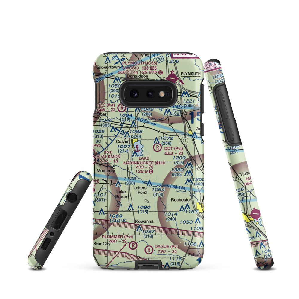 Winn Field (37II) VFR Sectional Samsung Phone Case Samsung Galaxy S10e model shown