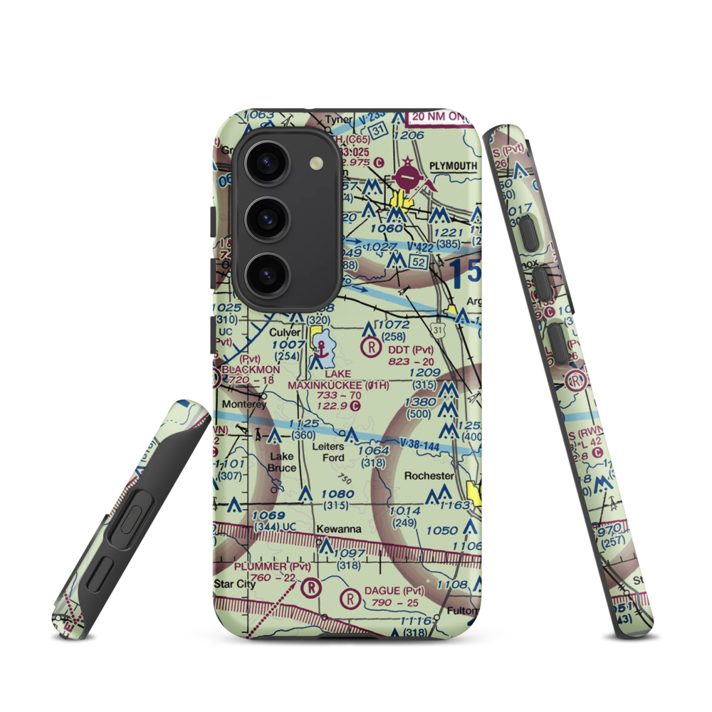 Winn Field (37II) VFR Sectional Samsung Phone Case Samsung Galaxy S23 model shown