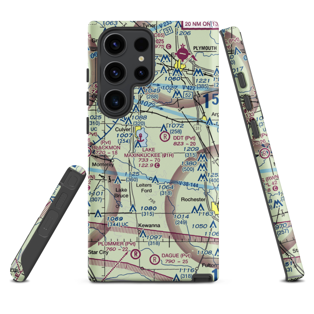 Winn Field (37II) VFR Sectional Samsung Phone Case Samsung Galaxy S23 Ultra model shown