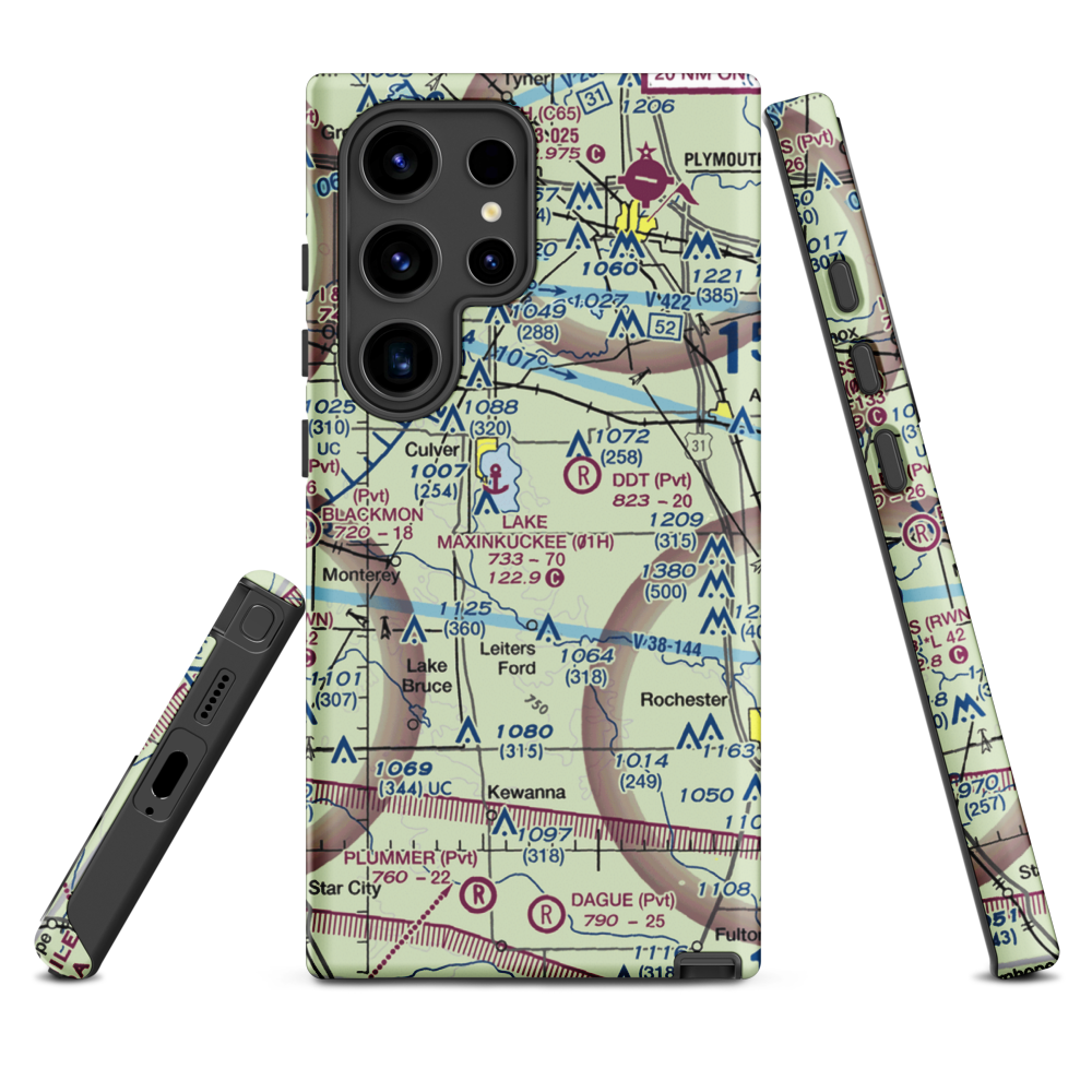 Winn Field (37II) VFR Sectional Samsung Phone Case Samsung Galaxy S24 Ultra model shown