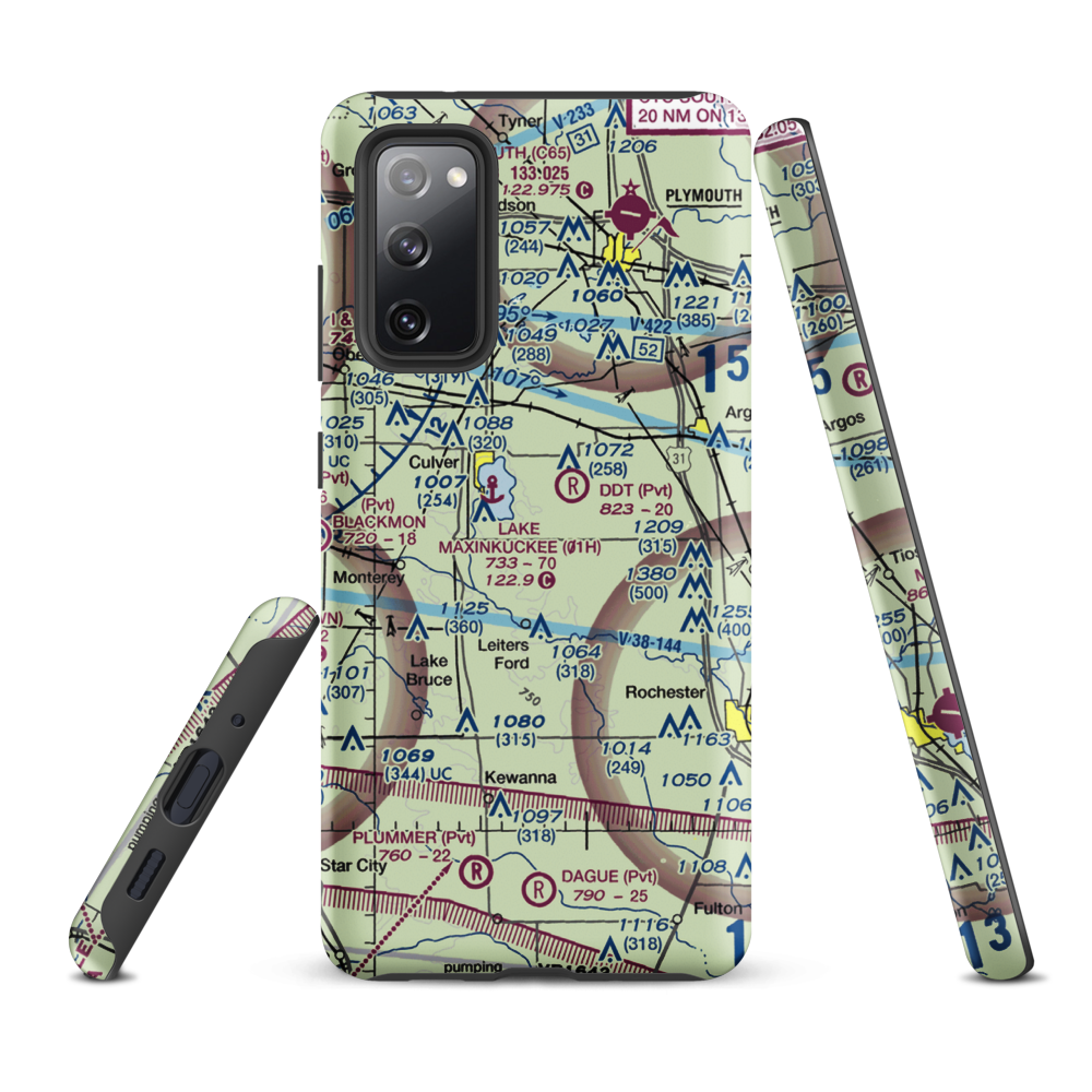 Winn Field (37II) VFR Sectional Samsung Phone Case Samsung Galaxy S20 FE model shown