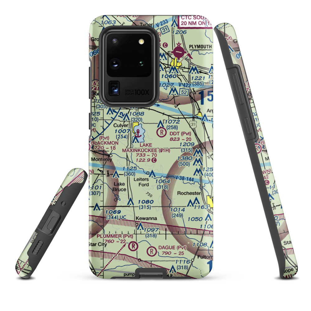 Winn Field (37II) VFR Sectional Samsung Phone Case Samsung Galaxy S20 Ultra model shown
