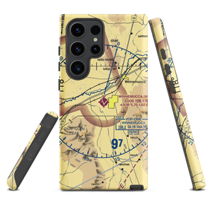 Winnemucca Municipal Airport (WMC) VFR Sectional Samsung Phone Case