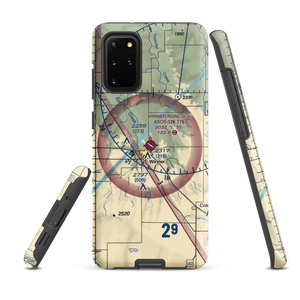 Winner Regional Airport (ICR) VFR Sectional Samsung Phone Case